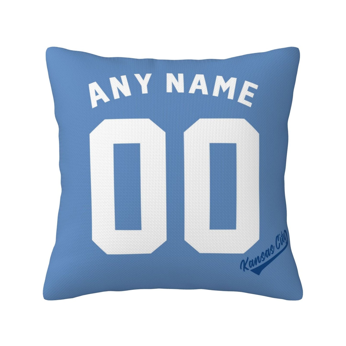 Custom Kansas City Royals Pillow Decorative Throw Pillow Case - Print Personalized Football Team Fans Name & Number Birthday Gift Football Pillows