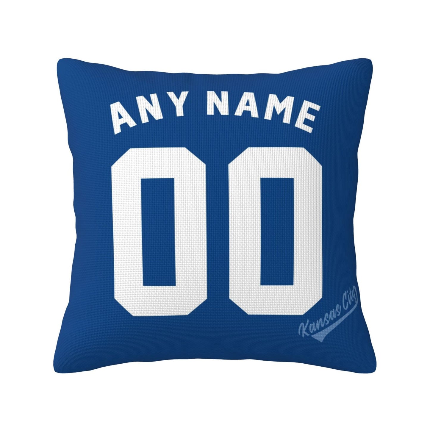 Custom Kansas City Royals Pillow Decorative Throw Pillow Case - Print Personalized Football Team Fans Name & Number Birthday Gift Football Pillows