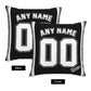 Custom Chicago White Sox Pillow Decorative Throw Pillow Case - Print Personalized Football Team Fans Name & Number Birthday Gift Football Pillows