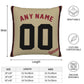 Custom A.Diamondbacks Gold Pillow Decorative Throw Pillow Case - Print Personalized Football Team Fans Name & Number Birthday Gift Football Pillows