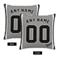 Custom Chicago White Sox Pillow Decorative Throw Pillow Case - Print Personalized Football Team Fans Name & Number Birthday Gift Football Pillows