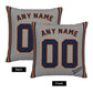 Custom Houston Astros Pillow Decorative Throw Pillow Case - Print Personalized Football Team Fans Name & Number Birthday Gift Football Pillows