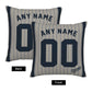 Custom Chicago White Sox Pillow Decorative Throw Pillow Case - Print Personalized Football Team Fans Name & Number Birthday Gift Football Pillows