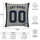 Custom Chicago White Sox Pillow Decorative Throw Pillow Case - Print Personalized Football Team Fans Name & Number Birthday Gift Football Pillows