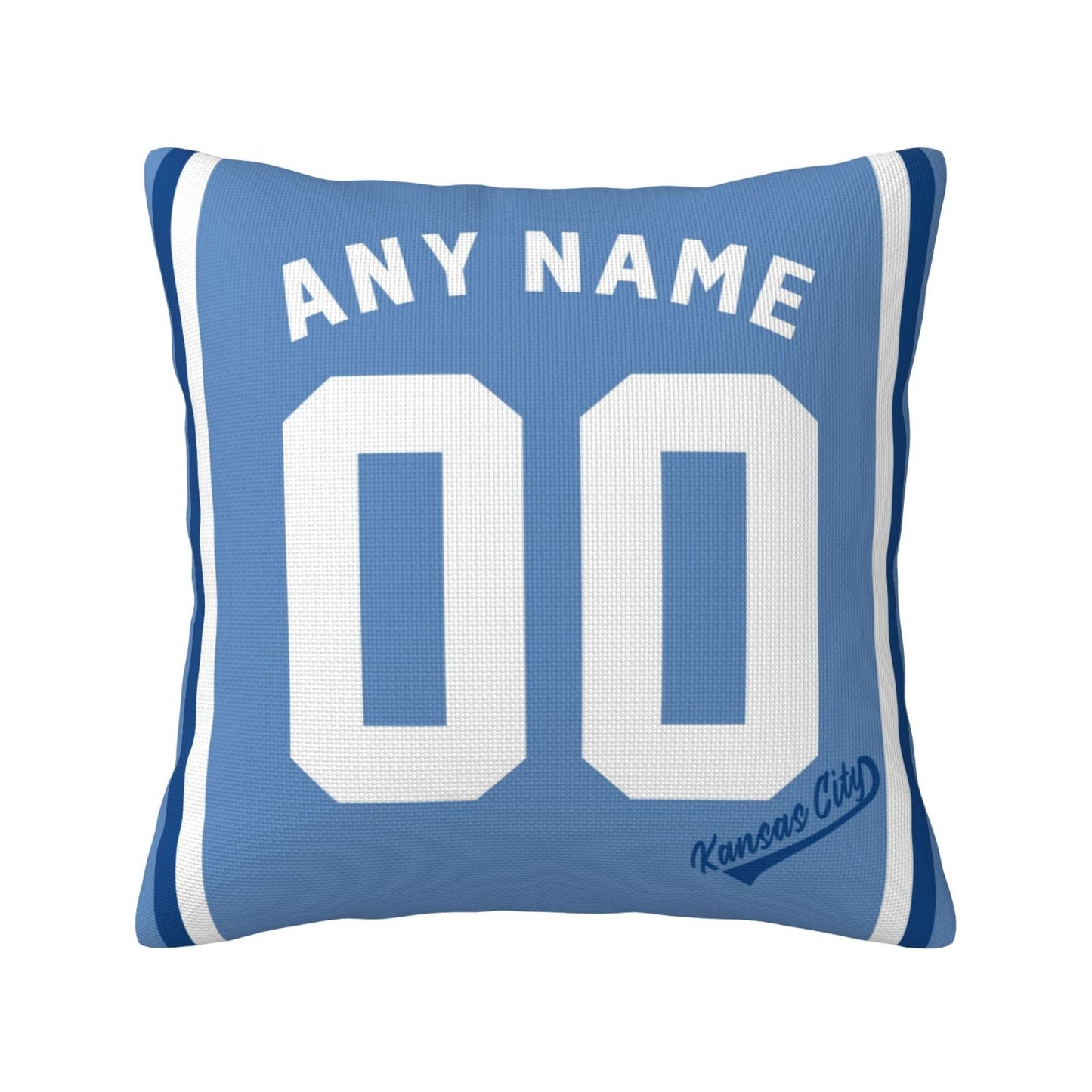 Custom Kansas City Royals Pillow Decorative Throw Pillow Case - Print Personalized Football Team Fans Name & Number Birthday Gift Football Pillows