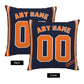 Custom Houston Astros Pillow Decorative Throw Pillow Case - Print Personalized Football Team Fans Name & Number Birthday Gift Football Pillows