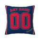 Custom Minnesota Twins Pillow Decorative Throw Pillow Case - Print Personalized Football Team Fans Name & Number Birthday Gift Football Pillows