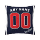 Custom San Diego Padres Pillow Decorative Throw Pillow Case - Print Personalized Football Team Fans Name & Number Birthday Gift Football Pillows
