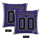 Custom Colorado Rockies Pillow Decorative Throw Pillow Case - Print Personalized Football Team Fans Name & Number Birthday Gift Football Pillows