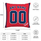 Custom Cleveland Guardians Pillow Decorative Throw Pillow Case - Print Personalized Football Team Fans Name & Number Birthday Gift Football Pillows