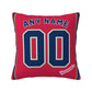 Custom Minnesota Twins Pillow Decorative Throw Pillow Case - Print Personalized Football Team Fans Name & Number Birthday Gift Football Pillows