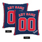Custom Cleveland Guardians Pillow Decorative Throw Pillow Case - Print Personalized Football Team Fans Name & Number Birthday Gift Football Pillows