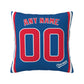 Custom Chicago Cubs Pillow Decorative Throw Pillow Case - Print Personalized Football Team Fans Name & Number Birthday Gift Football Pillows