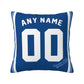 Custom Kansas City Royals Pillow Decorative Throw Pillow Case - Print Personalized Football Team Fans Name & Number Birthday Gift Football Pillows