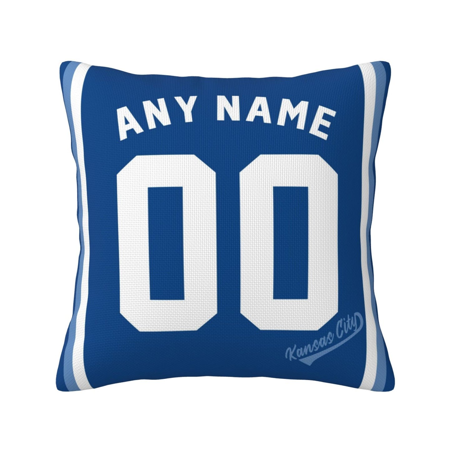 Custom Kansas City Royals Pillow Decorative Throw Pillow Case - Print Personalized Football Team Fans Name & Number Birthday Gift Football Pillows