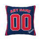 Custom Cleveland Guardians Pillow Decorative Throw Pillow Case - Print Personalized Football Team Fans Name & Number Birthday Gift Football Pillows