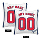Custom Cleveland Guardians Pillow Decorative Throw Pillow Case - Print Personalized Football Team Fans Name & Number Birthday Gift Football Pillows