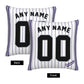 Custom Colorado Rockies Pillow Decorative Throw Pillow Case - Print Personalized Football Team Fans Name & Number Birthday Gift Football Pillows