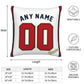 Custom Atlanta Braves Pillow Decorative Throw Pillow Case - Print Personalized Football Team Fans Name & Number Birthday Gift Football Pillows