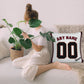 Custom A.Diamondbacks White Pillow Decorative Throw Pillow Case - Print Personalized Football Team Fans Name & Number Birthday Gift Football Pillows
