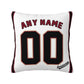 Custom A.Diamondbacks White Pillow Decorative Throw Pillow Case - Print Personalized Football Team Fans Name & Number Birthday Gift Football Pillows