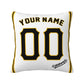 Custom Pittsburgh Pirates Pillow Decorative Throw Pillow Case - Print Personalized Football Team Fans Name & Number Birthday Gift Football Pillows