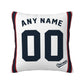 Custom Chicago White Sox Pillow Decorative Throw Pillow Case - Print Personalized Football Team Fans Name & Number Birthday Gift Football Pillows