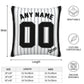 Custom Chicago White Sox Pillow Decorative Throw Pillow Case - Print Personalized Football Team Fans Name & Number Birthday Gift Football Pillows
