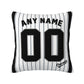 Custom Chicago White Sox Pillow Decorative Throw Pillow Case - Print Personalized Football Team Fans Name & Number Birthday Gift Football Pillows
