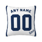 Custom Detroit Tigers Pillow Decorative Throw Pillow Case - Print Personalized Football Team Fans Name & Number Birthday Gift Football Pillows