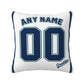 Custom Seattle Mariners Pillow Decorative Throw Pillow Case - Print Personalized Football Team Fans Name & Number Birthday Gift Football Pillows