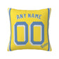 Custom Boston Red Sox Pillow Decorative Throw Pillow Case - Print Personalized Football Team Fans Name & Number Birthday Gift Football Pillows