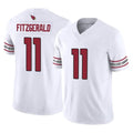 A.Cardinals #11 Larry Fitzgerald Player White Vapor F.U.S.E. Limited Home Game BALCE Stitched Jerseys