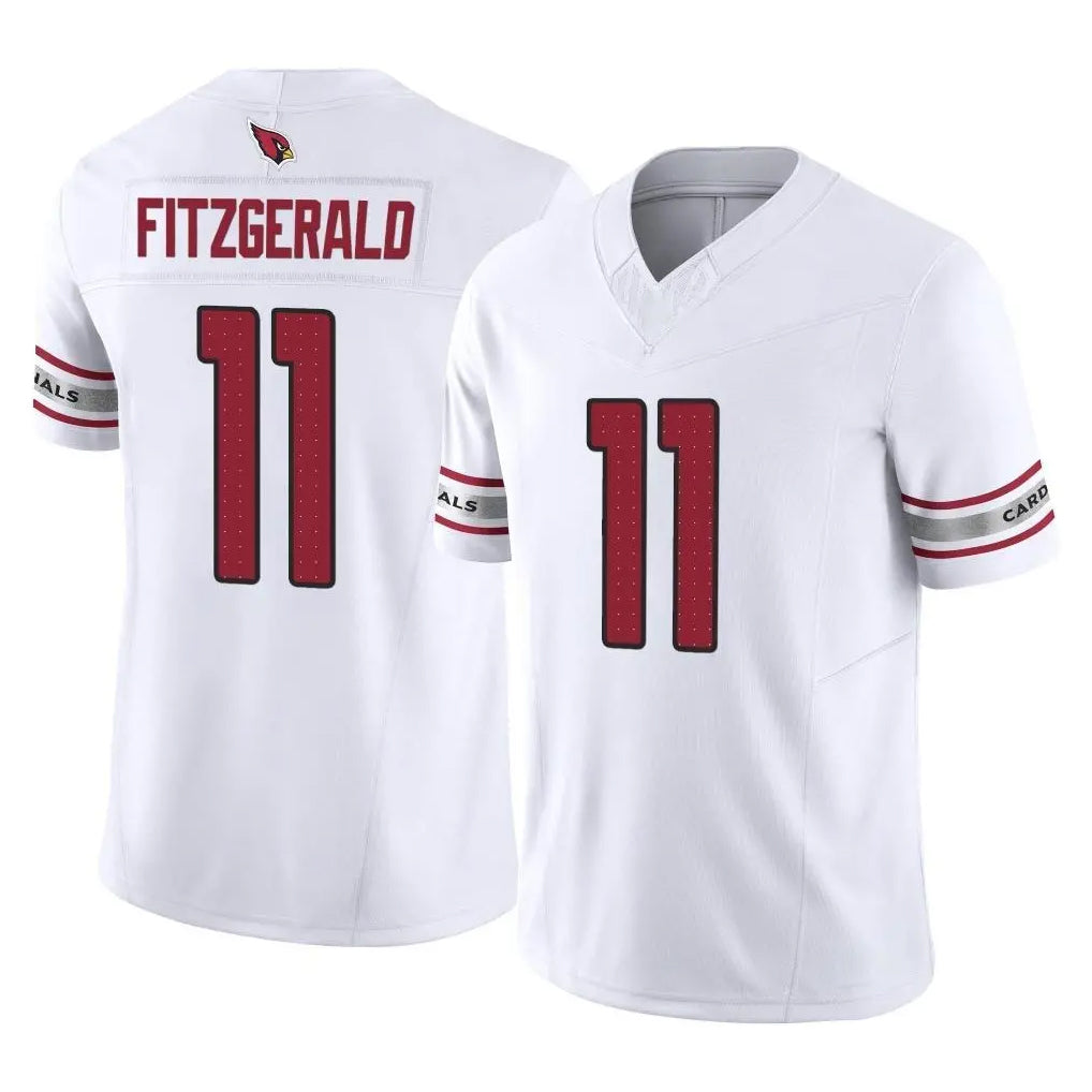 A.Cardinals #11 Larry Fitzgerald Player White Vapor F.U.S.E. Limited Home Game BALCE Stitched Jerseys