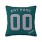Custom Seattle Mariners Pillow Decorative Throw Pillow Case - Print Personalized Football Team Fans Name & Number Birthday Gift Football Pillows