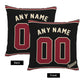 Custom A.Diamondbacks Black Pillow Decorative Throw Pillow Case - Print Personalized Football Team Fans Name & Number Birthday Gift Football Pillows