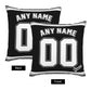 Custom Chicago White Sox Pillow Decorative Throw Pillow Case - Print Personalized Football Team Fans Name & Number Birthday Gift Football Pillows