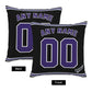 Custom Colorado Rockies Pillow Decorative Throw Pillow Case - Print Personalized Football Team Fans Name & Number Birthday Gift Football Pillows