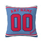 Custom Minnesota Twins Pillow Decorative Throw Pillow Case - Print Personalized Football Team Fans Name & Number Birthday Gift Football Pillows