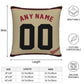 Custom A.Diamondbacks Gold Pillow Decorative Throw Pillow Case - Print Personalized Football Team Fans Name & Number Birthday Gift Football Pillows