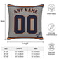 Custom Houston Astros Pillow Decorative Throw Pillow Case - Print Personalized Football Team Fans Name & Number Birthday Gift Football Pillows