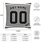 Custom Chicago White Sox Pillow Decorative Throw Pillow Case - Print Personalized Football Team Fans Name & Number Birthday Gift Football Pillows