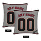 Custom A.Diamondbacks Grey Pillow Decorative Throw Pillow Case - Print Personalized Football Team Fans Name & Number Birthday Gift Football Pillows