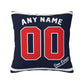 Custom San Diego Padres Pillow Decorative Throw Pillow Case - Print Personalized Football Team Fans Name & Number Birthday Gift Football Pillows