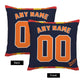 Custom Houston Astros Pillow Decorative Throw Pillow Case - Print Personalized Football Team Fans Name & Number Birthday Gift Football Pillows