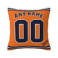 Custom Houston Astros Pillow Decorative Throw Pillow Case - Print Personalized Football Team Fans Name & Number Birthday Gift Football Pillows