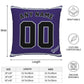 Custom Colorado Rockies Pillow Decorative Throw Pillow Case - Print Personalized Football Team Fans Name & Number Birthday Gift Football Pillows