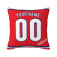 Custom Philadelphia Phillies Pillow Decorative Throw Pillow Case - Print Personalized Football Team Fans Name & Number Birthday Gift Football Pillows