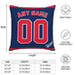 Custom Cleveland Guardians Pillow Decorative Throw Pillow Case - Print Personalized Football Team Fans Name & Number Birthday Gift Football Pillows