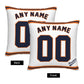 Custom Houston Astros Pillow Decorative Throw Pillow Case - Print Personalized Football Team Fans Name & Number Birthday Gift Football Pillows